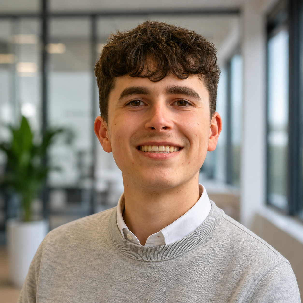 Professional headshot of Oscar Wareham