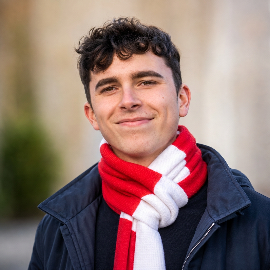 Professional headshot of Oscar Wareham